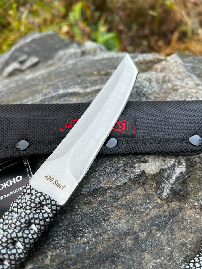 Лезо танто з нержавіючої сталі 420s, товщина 3,2 мм