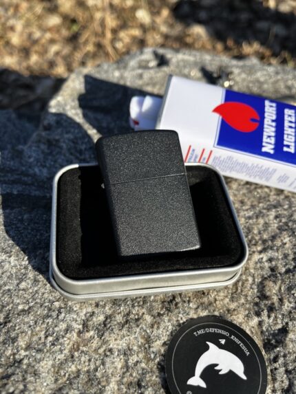 Металева коробка для запальнички Black Rock – зручне і стильне зберігання